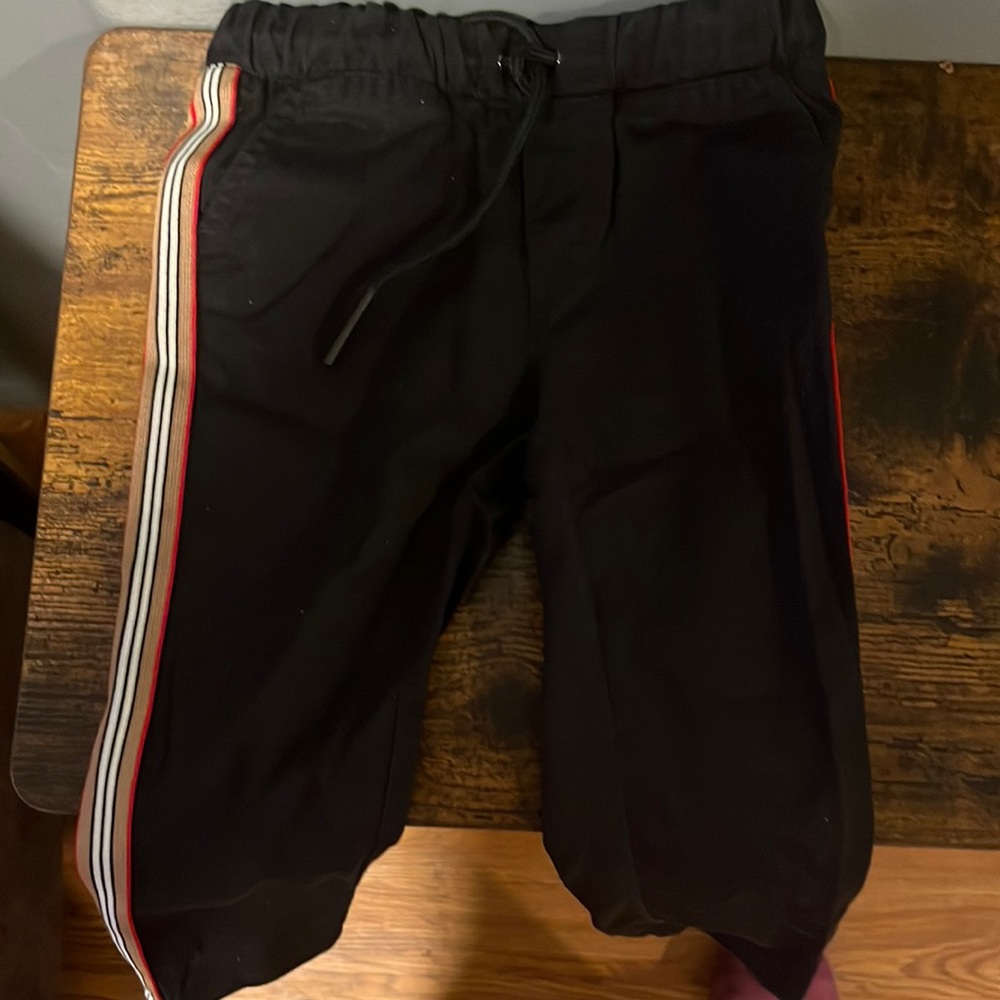 Burberry toddler size 18 months pants in black